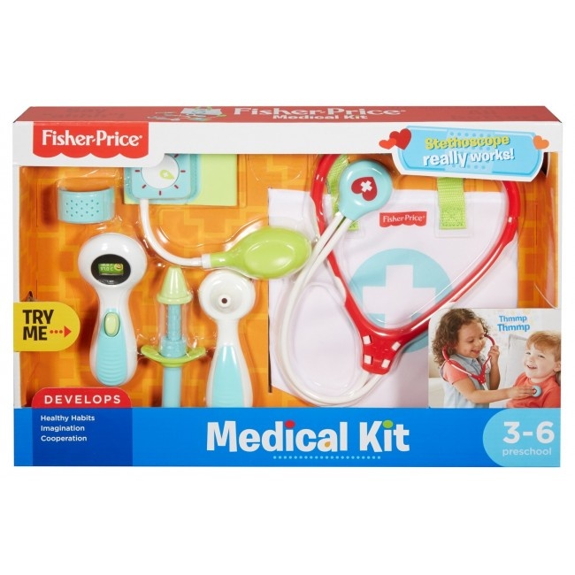 Ролевые игрушки Медицинский набор, ТМ Фишер Прайс