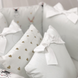 Постелька Комплект детского постельного белья Shine Алиса в круглую кроватку, 6 элементов, белый, Маленькая Соня Фото №7