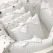 Постільна білизна Комплект дитячої постільної білизни Shine Алиса в кругле ліжечко, 6 елементів, білий, Маленькая Соня Фото №6