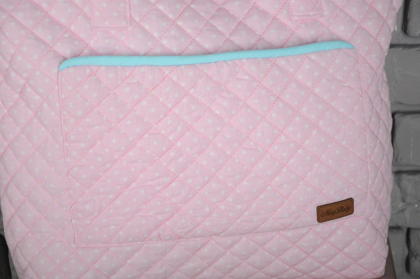 Пеленальні доски Сумка-матрац для сповивання, рожево-бірюзова, MagBaby