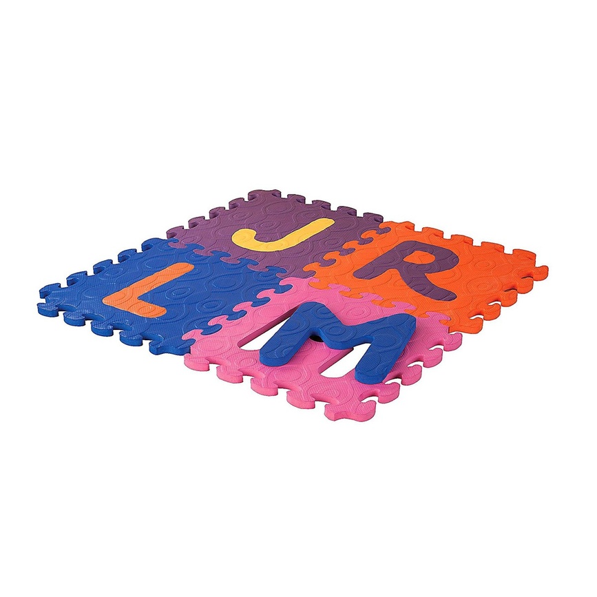 Розвиваючі килимки Дитячий розвиваючий килимок-пазл ABC, Battat