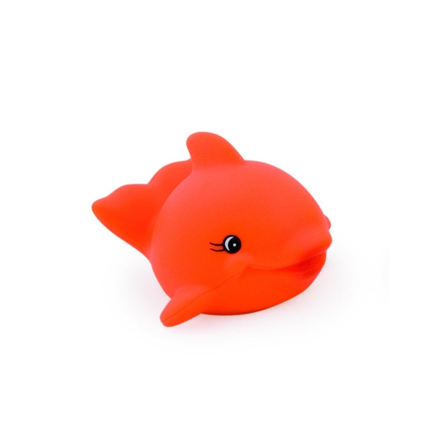 Игрушки в ванную Игрушка для купания Рыбки/дельфин 0+, оранжевый, Canpol babies