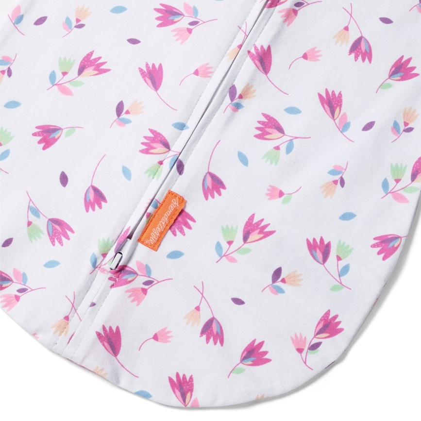 Пелюшки-кокони Конверт на блискавці Arms Free, SwaddleMe Tumbling Tulip, 3-6 м, рожевий, Summer Infant