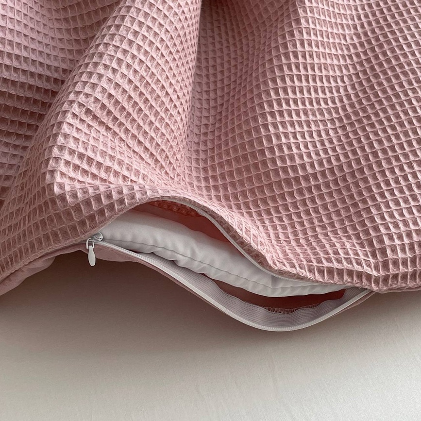 Одеяла и пледы Плед-конверт с одеялом вафля+жатка, пудра, Маленькая Соня