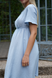 Платья на каждый день Платье для беременных и кормящих мам, голубой, To be Фото №1
