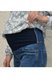 Джинси Джинси із високою трикотажною вставкою, сині, ТМ Dianora Фото №4