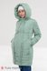 Куртки для беременных Стильное зимнее пальто EYLA OW 2 в 1, оливка, Юла Мама Фото №3