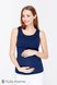 Майки для вагітних Базовая трикотажная майка для беременных и кормящих мам LIZA NEW, темно-синий, ТМ Юла мама Фото №1