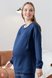 Піжами, домашні костюми Піжама для вагітних і годуючих мам Wendy, темно-синій, Юла Мама Фото №2