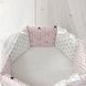 Постільна білизна Комплект дитячої постільної білизни Shine Алиса в кругле ліжечко, 6 елементів, рожевий, Маленькая Соня Фото №2