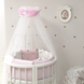 Постільна білизна Комплект дитячої постільної білизни Shine Алиса в кругле ліжечко, 6 елементів, рожевий, Маленькая Соня Фото №5