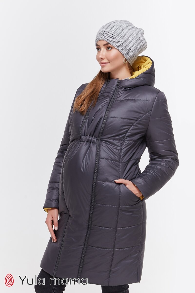 Зимнее теплое пальто для беременных Mariet, Юла мама