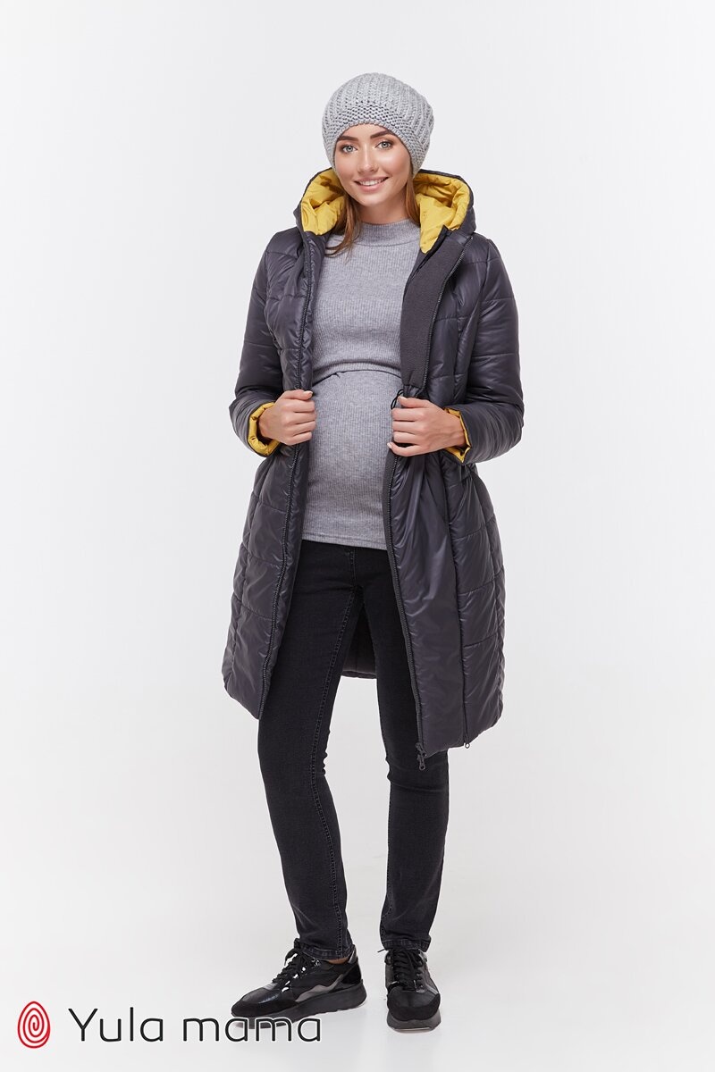 Зимнее теплое пальто для беременных Mariet, Юла мама