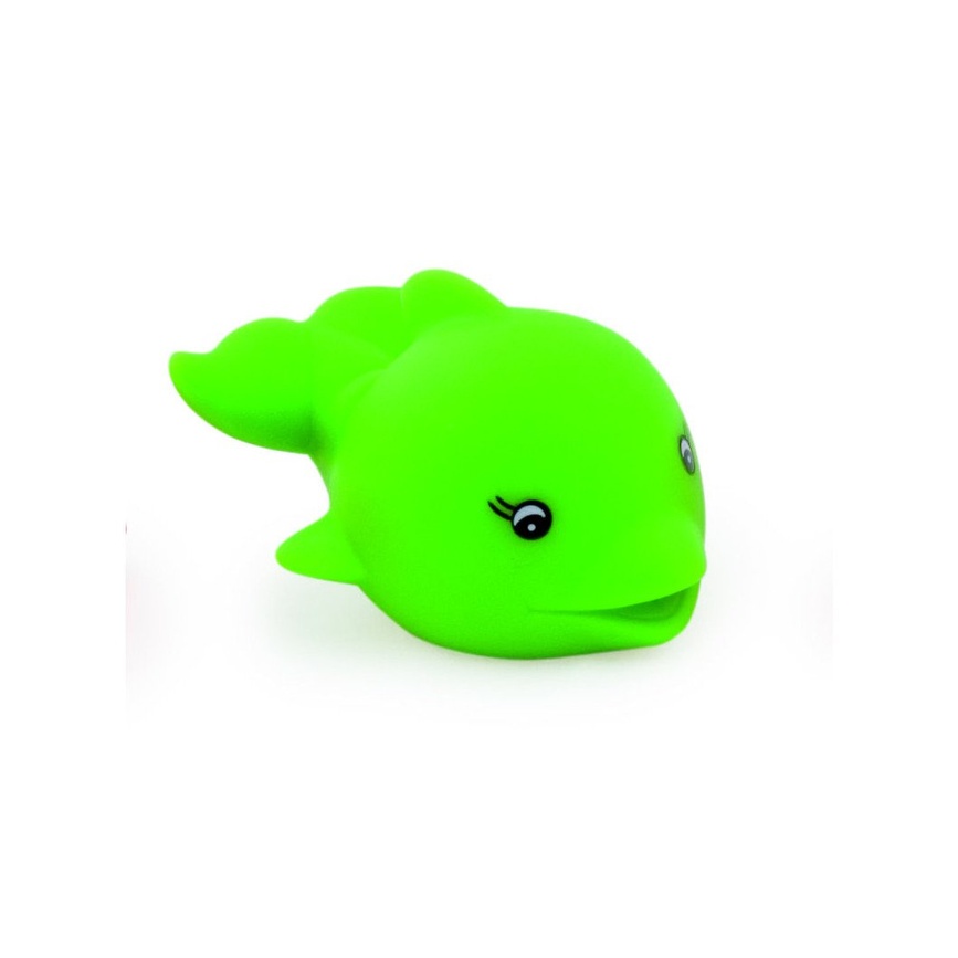 Іграшки в ванну Іграшка для купання Рибки / дельфін 0 +, зелений, Canpol babies
