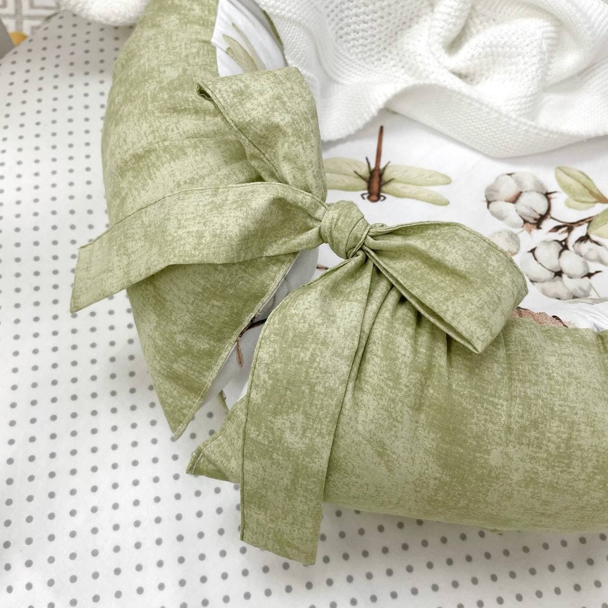 Коконы для новорожденных Кокон Baby Design Хлопок, оливковый,, Маленькая Соня