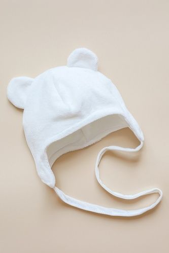 Чепчики, шапочки для новонародженних Велюрова шапка Tessera, Молочна, MagBaby