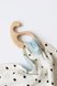 Прорезыватели Муслиновый комфортер Горошек на голубом, Magbaby Фото №3