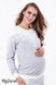 Спортивные костюмы Костюм для беременных и кормящих IRHEN, серый меланж с молочными вставками, Юла мама Фото №3