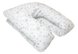 Подушки для беременных и кормящих мам Подушка Universal для беременных и кормления U-образная Звёзды на белом, Лежебока Фото №2