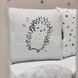 Постелька Комплект постельного белья в кроватку Art Design Ежик, стандарт, 6 элементов, Маленькая Соня Фото №7