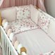 Постільна білизна Комплект постільної білизни в ліжечко Happy night Метелики, 6 елементів, рожевий, Маленька Соня Фото №4