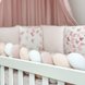 Постільна білизна Комплект постільної білизни в ліжечко Happy night Метелики, 6 елементів, рожевий, Маленька Соня Фото №5