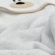 Полотенца Полотенце-уголок Тедди белый, 80*100 см, Маленькая Соня Фото №4