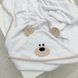 Рушники Рушник-куточок Тедді білий, 80*100 см, Маленька Соня Фото №2