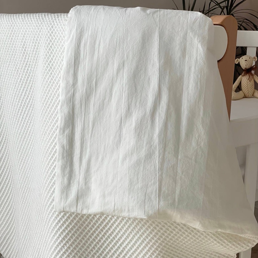 Одеяла и пледы Плед-конверт с одеялом вафля+жатка, молоко, Маленькая Соня