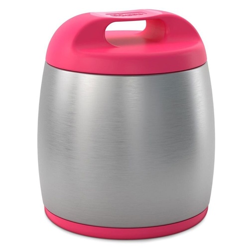 Термоупаковка Термос контейнер для детского питания для девочки, розовый, Chicco