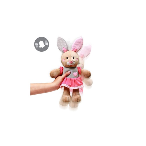 Мягкие игрушки Игрушка мягкая Кролик Юлия (24х38 см.) , Babyono