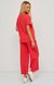Спортивные костюмы Костюм в рубчик летний Nona для беременных и кормящих, красный, Dizhimama Фото №3