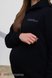 Свитшоты, худи Худи с капюшоном для беременных и кормящих мам с начесом GLADYS WARM, черный, Юла мама Фото №3