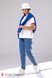 Джинси Джинси для вагітних Mom Jeans з високою спинкою Florence, блакитний, Юла Мама Фото №6