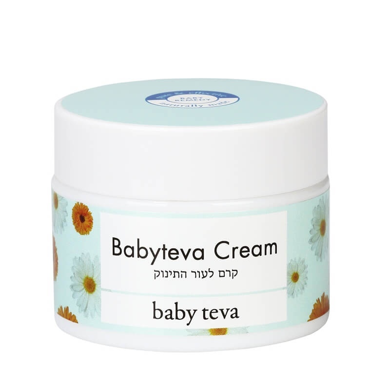 Дитячий крем для обличчя та тіла Натуральный крем для грудничков, уход за кожей младенцев с самого рождения Babyteva cream, ТМ Baby Teva