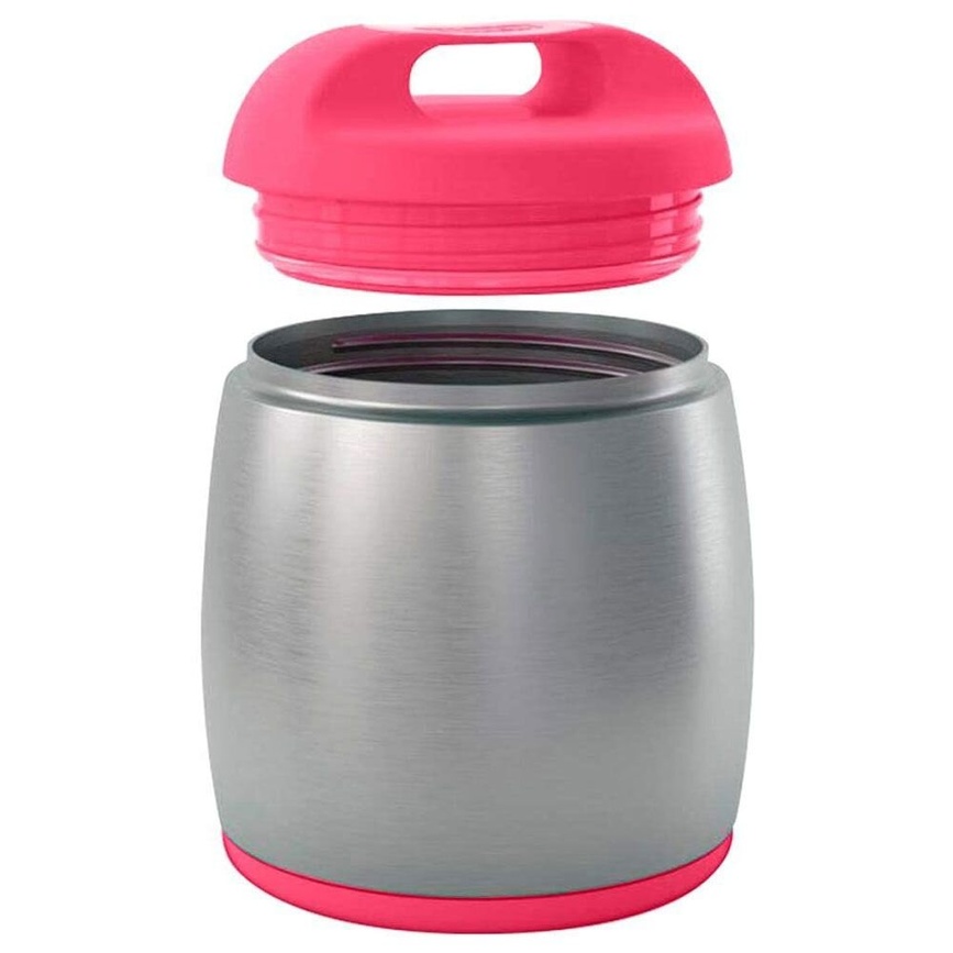 Термоупаковка Термос контейнер для детского питания для девочки, розовый, Chicco