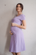 Ночнушки для кормления Сорочка для беременных и кормящих мам 4138041 лавандовый, To be Фото №4