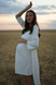 Халати Комплект халат та нічна сорочка для вагітних і годуючих мам 4333041, молочний, To be Фото №3