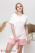 Пижамы, домашние костюмы Пижама для беременных и кормящих JANICE, розовый, Юла Мама Фото №7