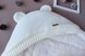 Зимові конверти Конверт-ковдра для новонароджених Ведмедик на махрі, зимовий, молочний, Kid's Fantasy Фото №4