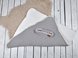 Демисезонные конверты Конверт-одеяло для новорожденных вязаный Косы, серый, MagBaby Фото №7