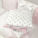 Постелька Комплект детского постельного белья Shine Алиса простынь с юбкой н/р, стандарт, 6 элементов, розовый, Маленькая Соня Фото №8