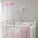 Постелька Комплект детского постельного белья Shine Алиса простынь с юбкой н/р, стандарт, 6 элементов, розовый, Маленькая Соня Фото №1