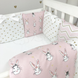 Постелька Комплект детского постельного белья Shine Алиса простынь с юбкой н/р, стандарт, 6 элементов, розовый, Маленькая Соня Фото №4