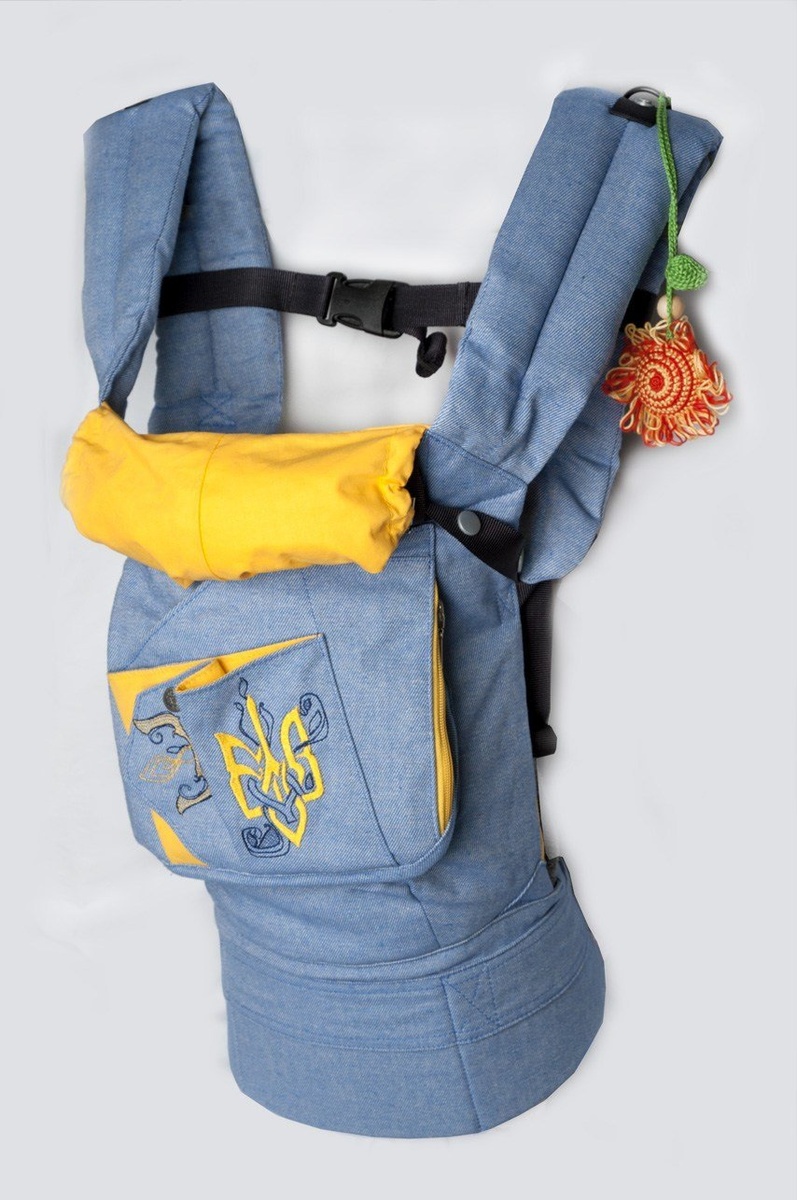 Эргорюкзаки Эргономичный рюкзак My baby, цветы, Модный карапуз
