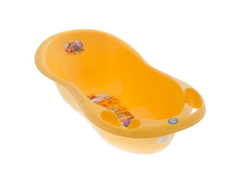 Ванночки и аксессуары Детская ванночка Safari SF-005 102 см желтая Tega baby