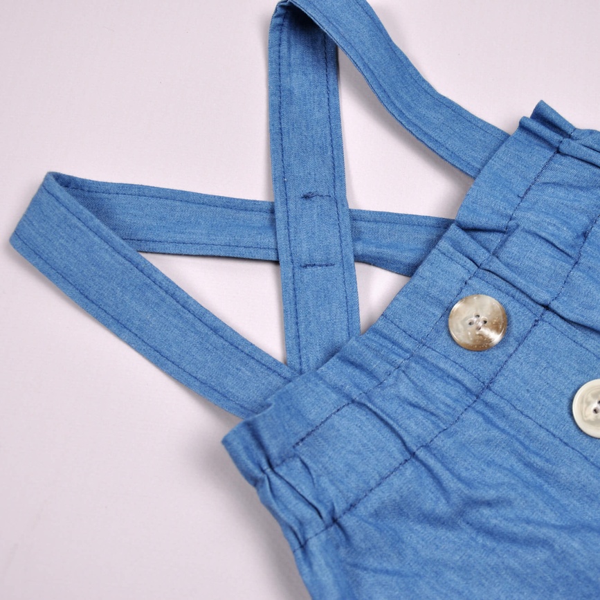 Юбка с блумерами и футболкой Peri для новорожденных, джинс, MagBaby