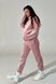 Спортивные костюмы Костюм спортивный из двухстороннего плюша для беременных и кормящих мам, пудровый, ТМ Dianora Фото №2