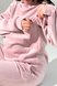Спортивные костюмы Костюм спортивный из двухстороннего плюша для беременных и кормящих мам, пудровый, ТМ Dianora Фото №4