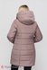 Куртки для вагітних Зимове пальто 2 в 1 для вагітних зі вставкою для животика ABIGAIL, капучіно, Юла мама Фото №4